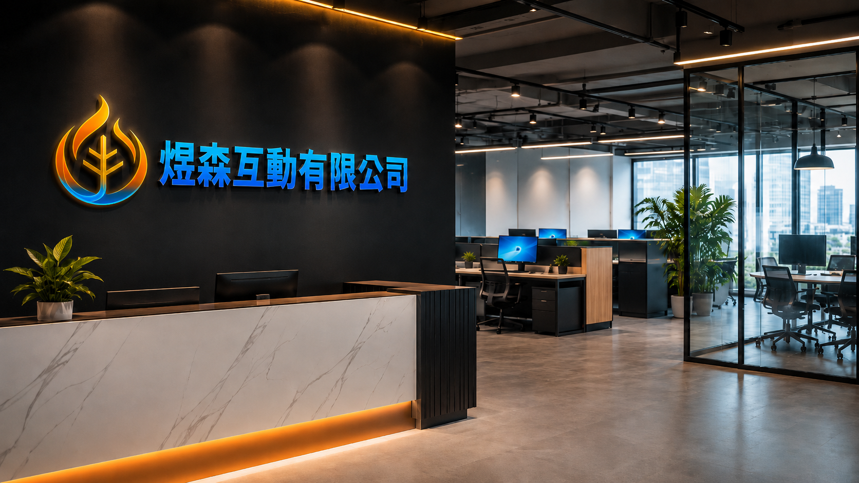 公司接待空間